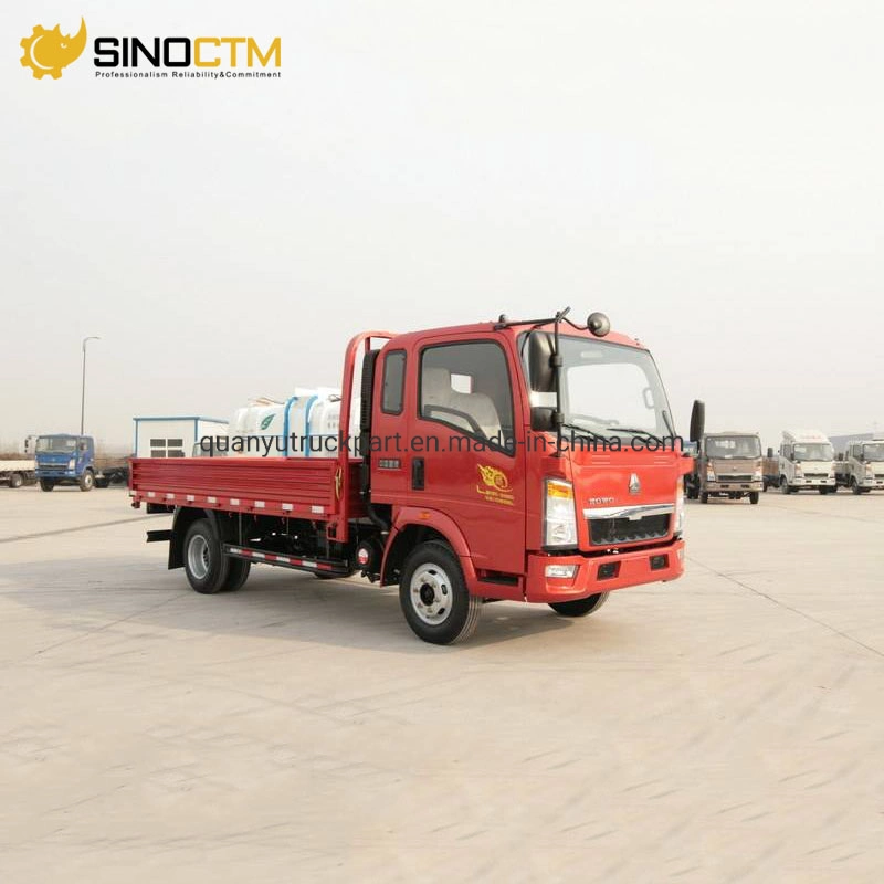 HOWO Light Truck 4X2 170HP Transportation Cargo Truck