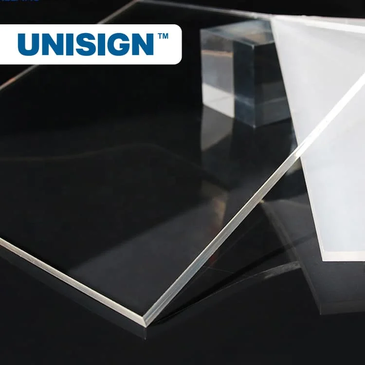 Unisign Low Price Translucent Plexiglass Panels of Plexiglass Acrylic Plastic Board