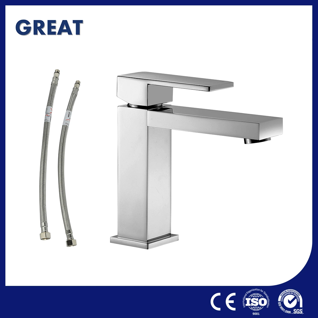 Great Faucet Bathroom Factory Sample Available Faucets Bathroom Sink Gl8201A82 Single Lever Basin Faucet China Thermostatic Basin Mixer