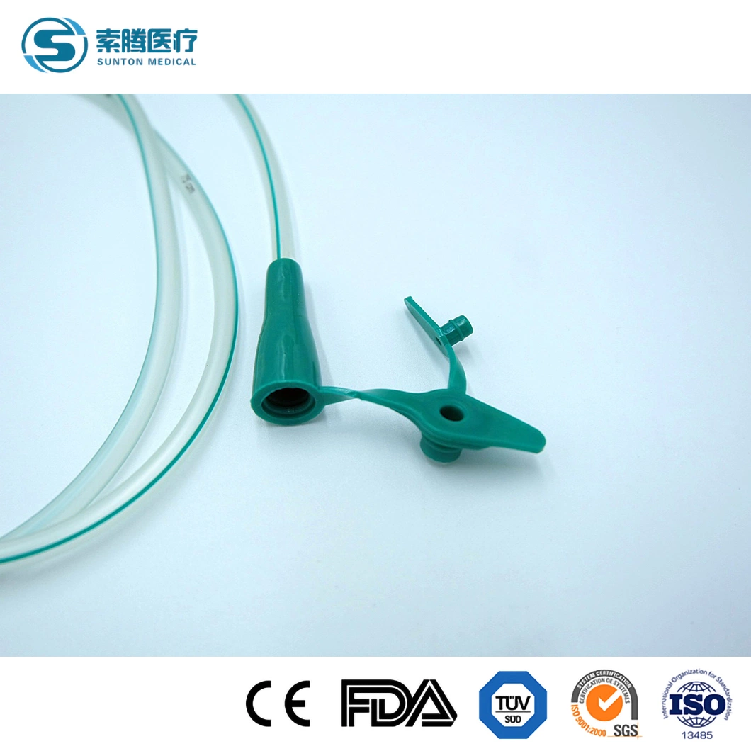 Sunton Purple Colour Code Medical Feeding Tubes OEM Customized Silicone Gastrostomy Feeding Tube Supplier Quality China Childhood Extension Feeding Tube