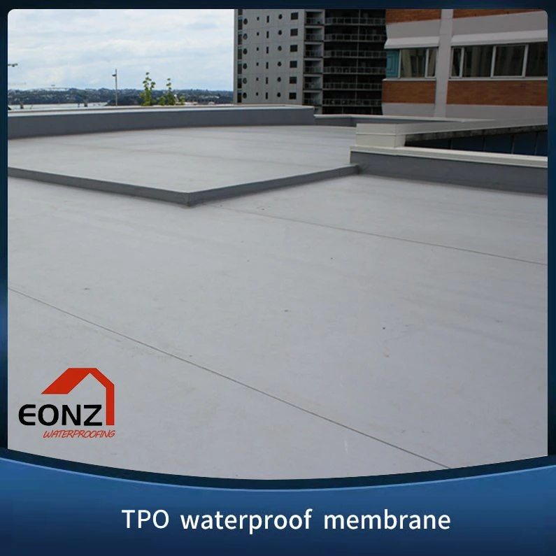 1.2mm/1.5mm Thermoplastic Polyolefin Waterproof Membrane/ Roofing Sheet From China