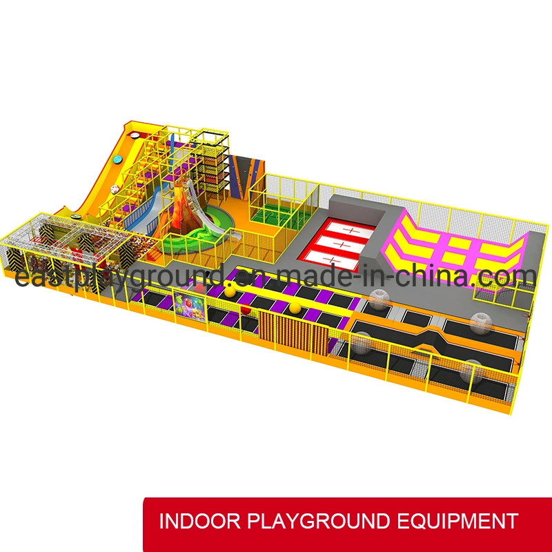 Factory Price Commercial Supermarket Garden Outdoor&Indoor Plastic Amusement Equipment Soft Big&Fun School Gym Playground for Kids&Children