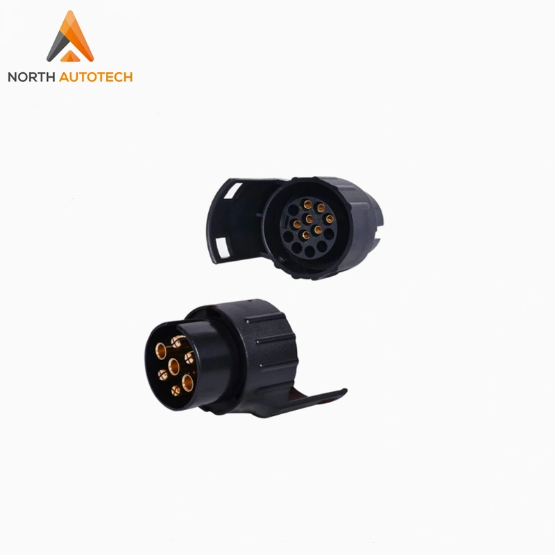 Plastic Trailer 7 Pin to 13 Pin Plugs Parts Trailer Electric and Light Connector Plug and Socket