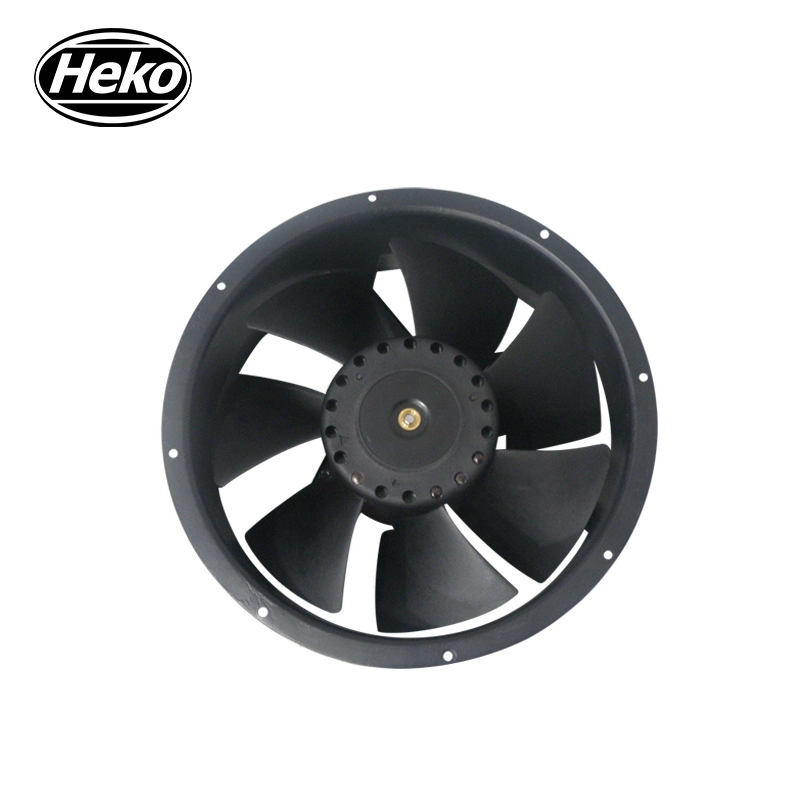 Heko ce215mm de aleación de aluminio compacto ahorra espacio Blade ventilador axial de la hoja de diseño