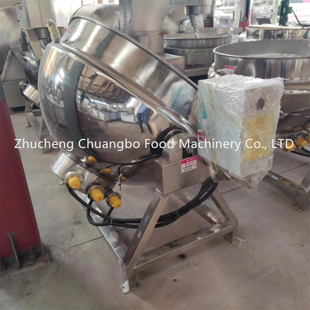 Industrial Electric Heating Sugar Soup Cooking Kettle