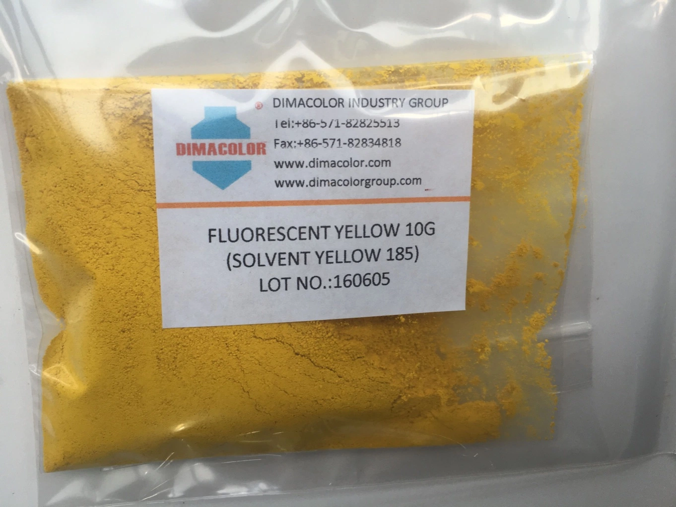 Amarillo fluorescente 10g (Solvent Yellow 185)