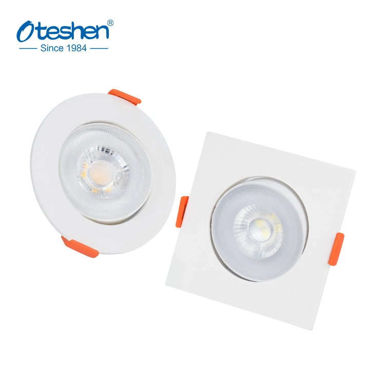 5g Super LED Ceiling 100lm/W Slim LED Spotlight 12W Plastic Downlight LED Ceiling 100lm/W Square 3W 5W 7W 9W 12W