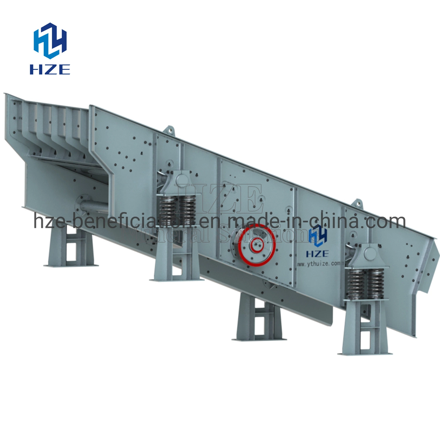 Mine Equipment Self-Centering Vibrating Screen of Mineral Processing Plant