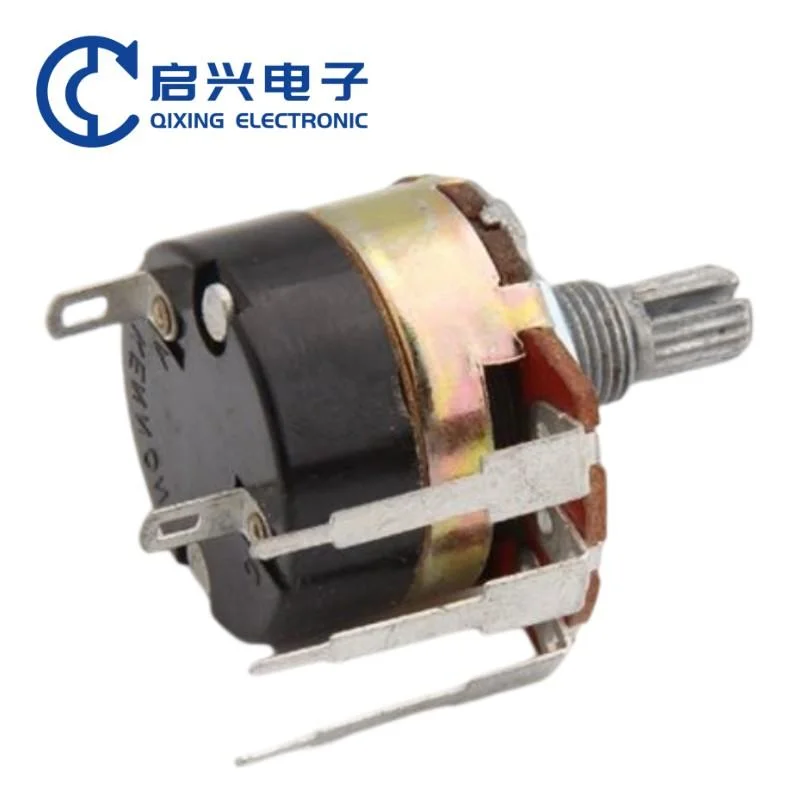 B50K B100K B500K 24mm 0.2W Wh138 Radio Volume Control Switch Potentiometer