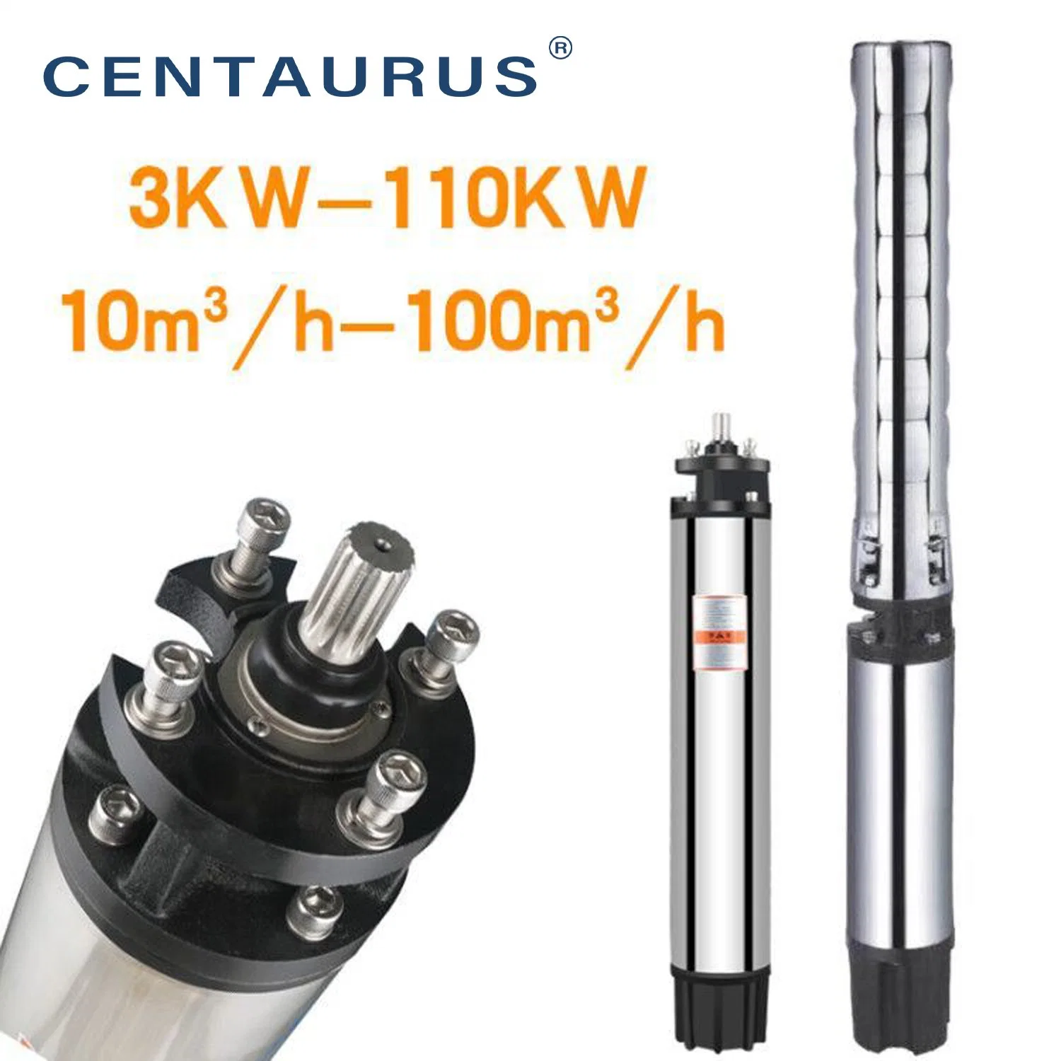 6sp Pump 6 Inch Stainless Steel Submersible Water Pump for Deep Well