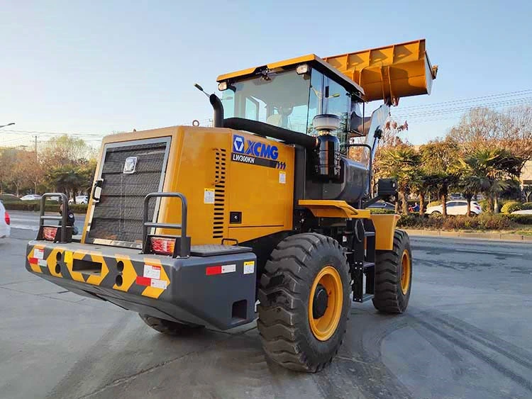 Chargeuse sur pneus XCMG officielle Lw300kn 3ton à pelle mécanique avant avec Moteur Cummins