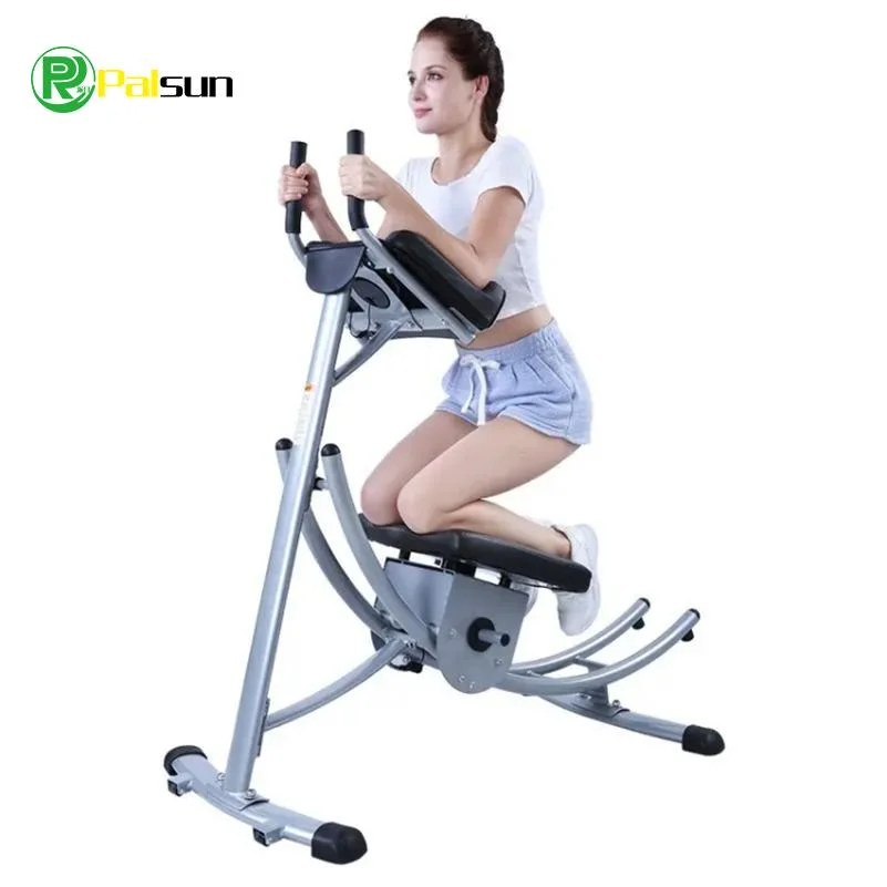 Хозяйственное 180 градусов поворотное оборудование для фитнеса Waist Crunch Machine AB Горка с ЖК-дисплеем с педометром