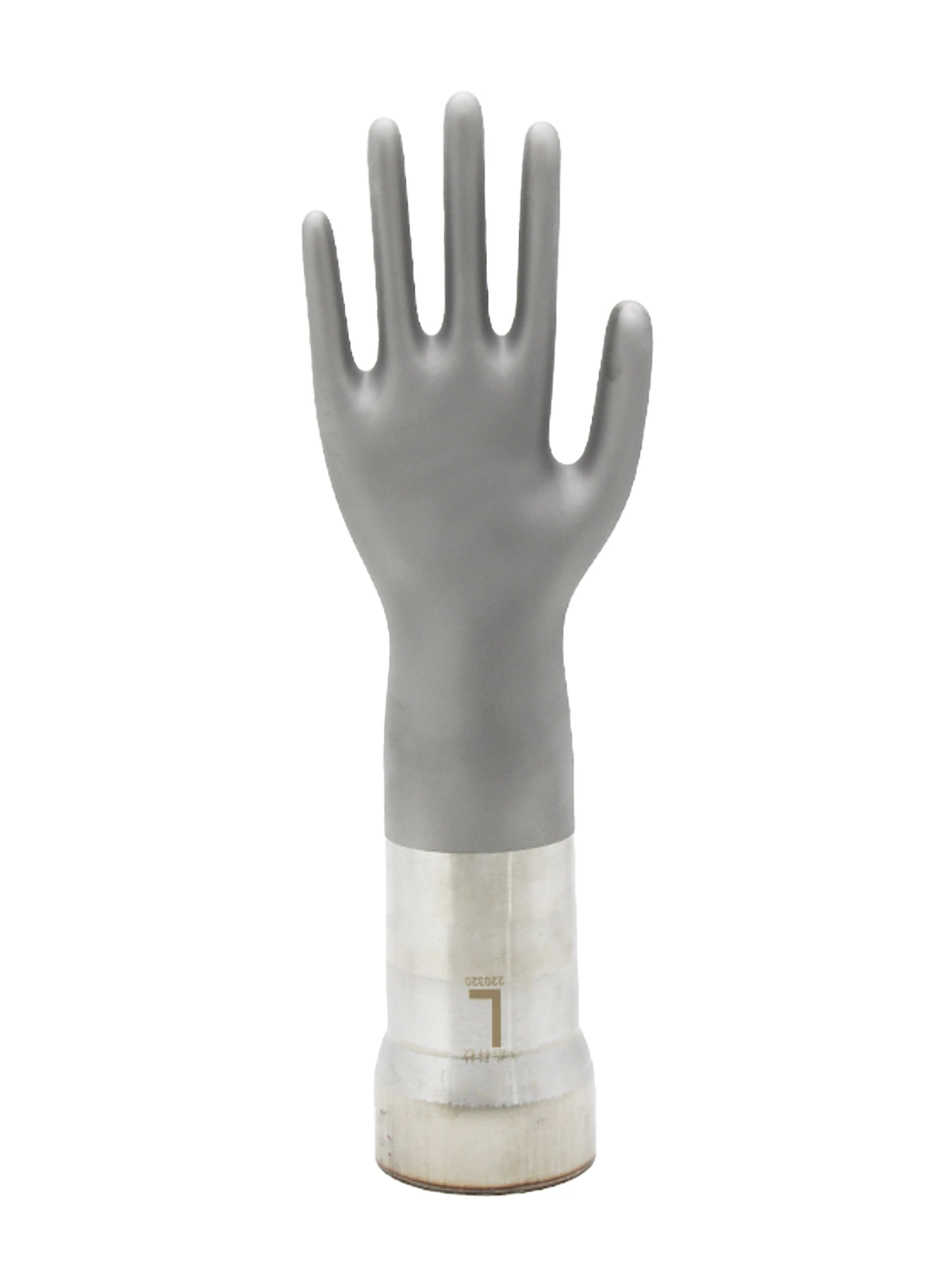 La mano de acero inoxidable de alta calidad médica antigua PVC guante desechable mano enguantada DEL MOLDE MOLDE