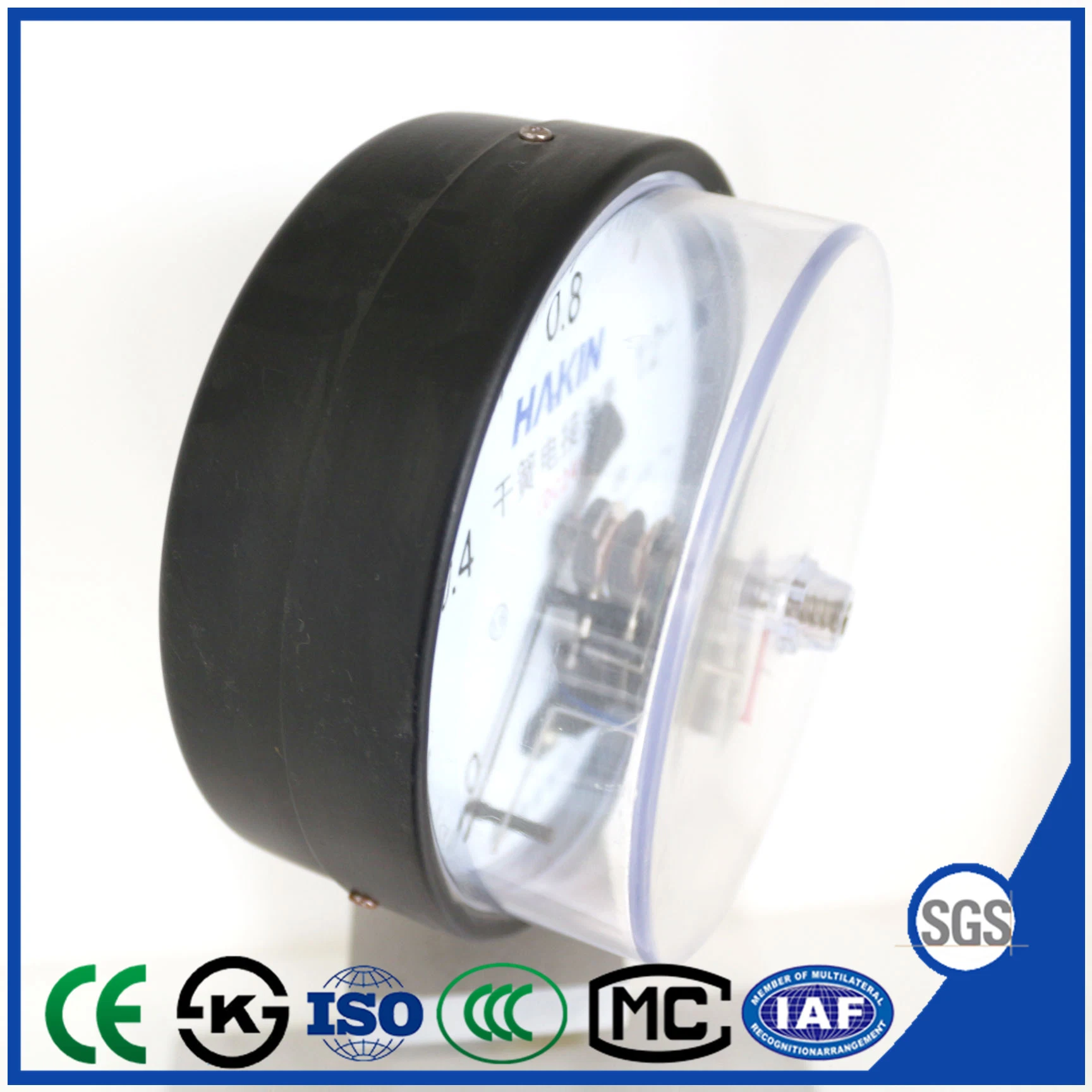 Reed Switch Electric Contact Pressure Gauge with Manufacture Directly