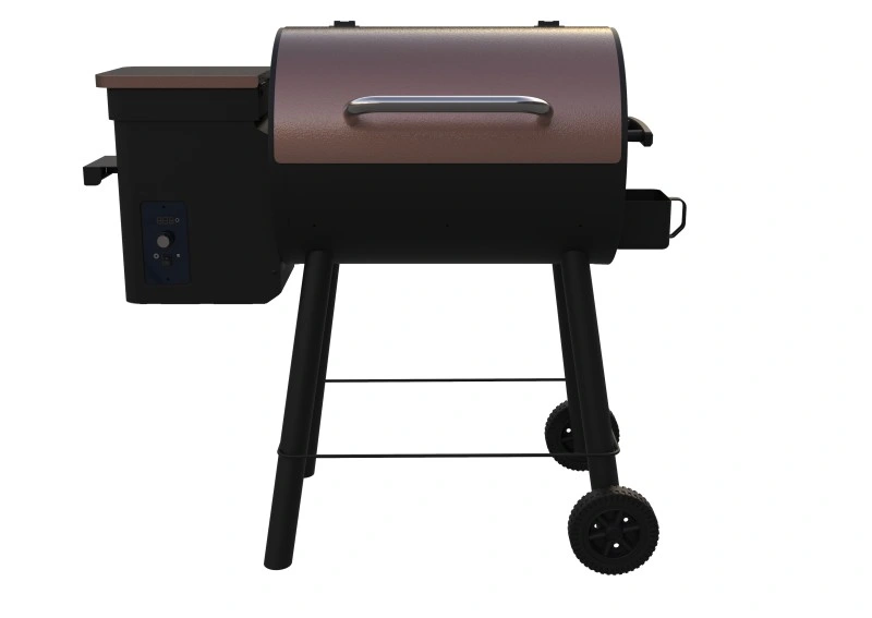 Bom preço desdobrável Madeira Pellet Grill Smoker Exterior churrasco elétrico Churrasqueira para Camping