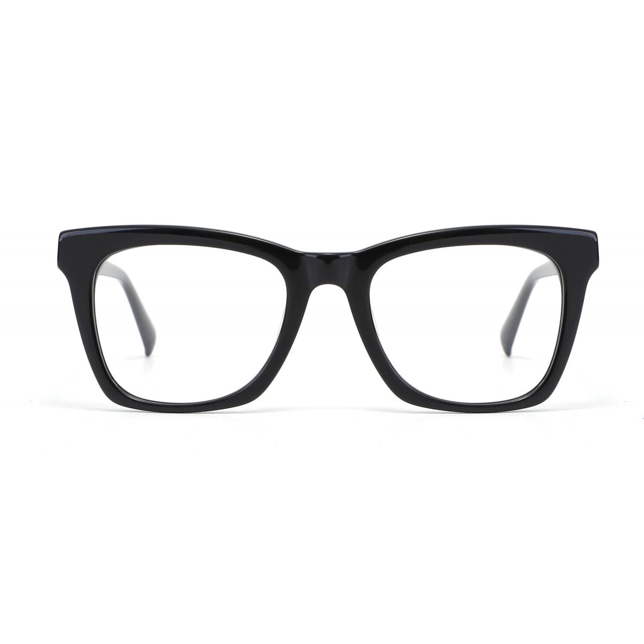 Fast Shipping Hade Made Acetate Optical Frames with Spring Hinge Oversize Eyeglasses