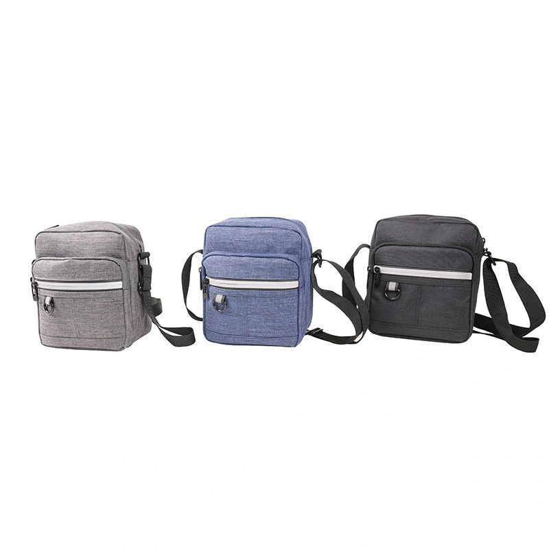 Daily Pack Reflective Zipper fashion Durable Small Carrying Conference Leisure Messenger Shoulder Bag
