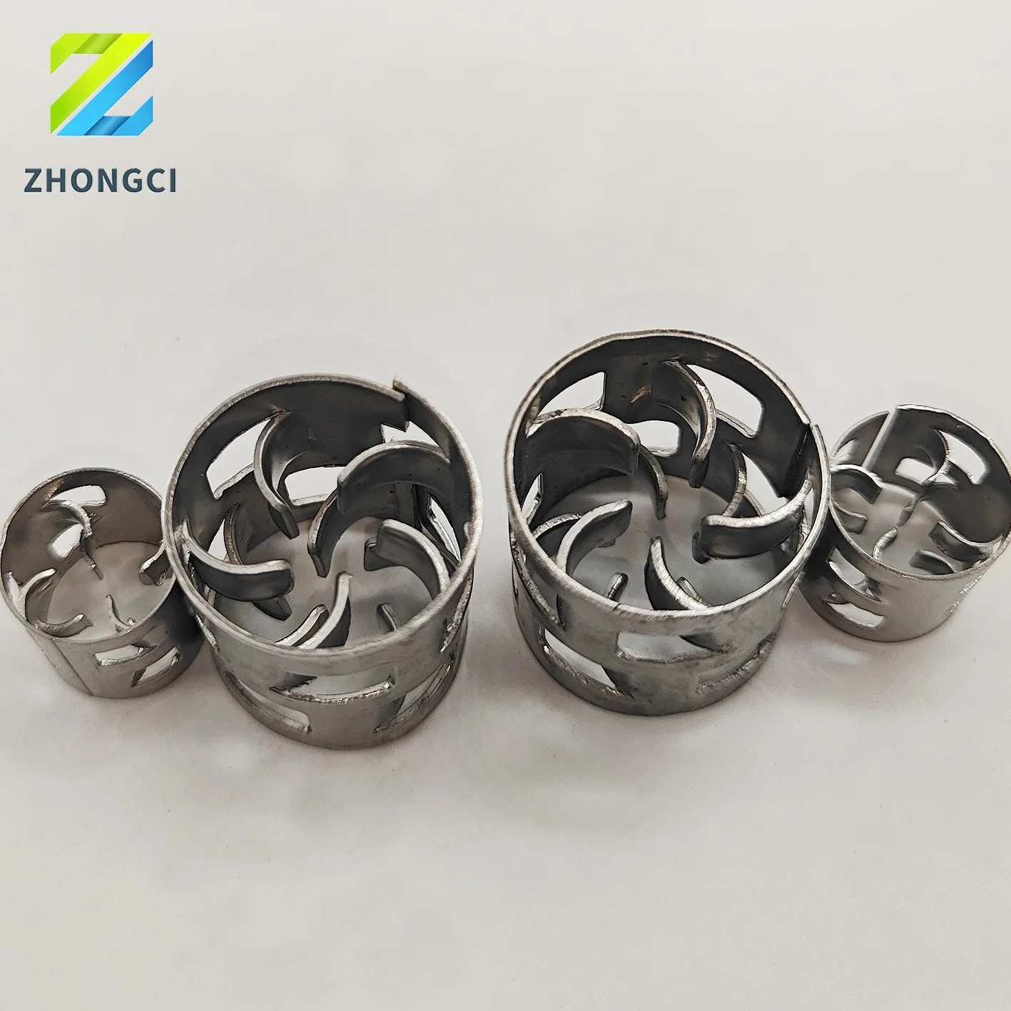 Zhongci Metall zufällige Verpackung Pall Ring für chemische Turm