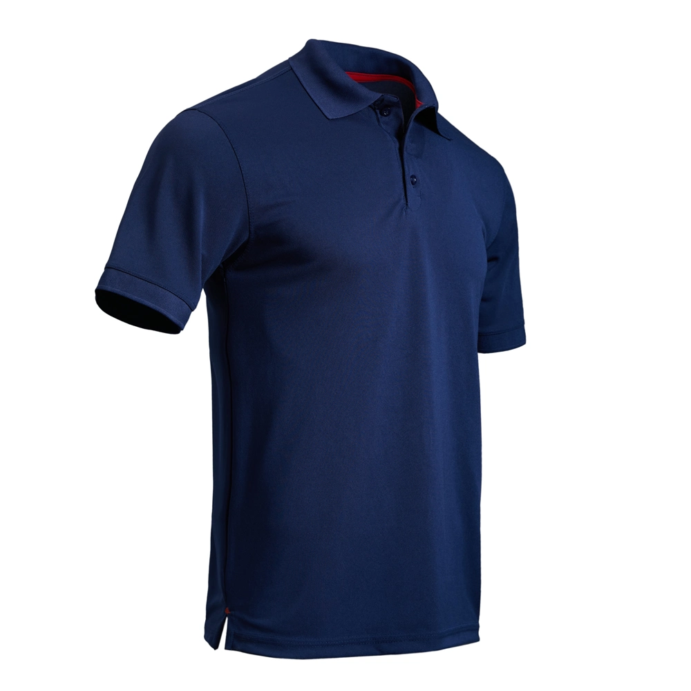 Nouvelles de l'été Polo Shirt à manches courtes hommes chandail d'affaires décontractée Les jeunes hommes revers du col de gros de promotion de la nouvelle conception à la mode Mens Polos