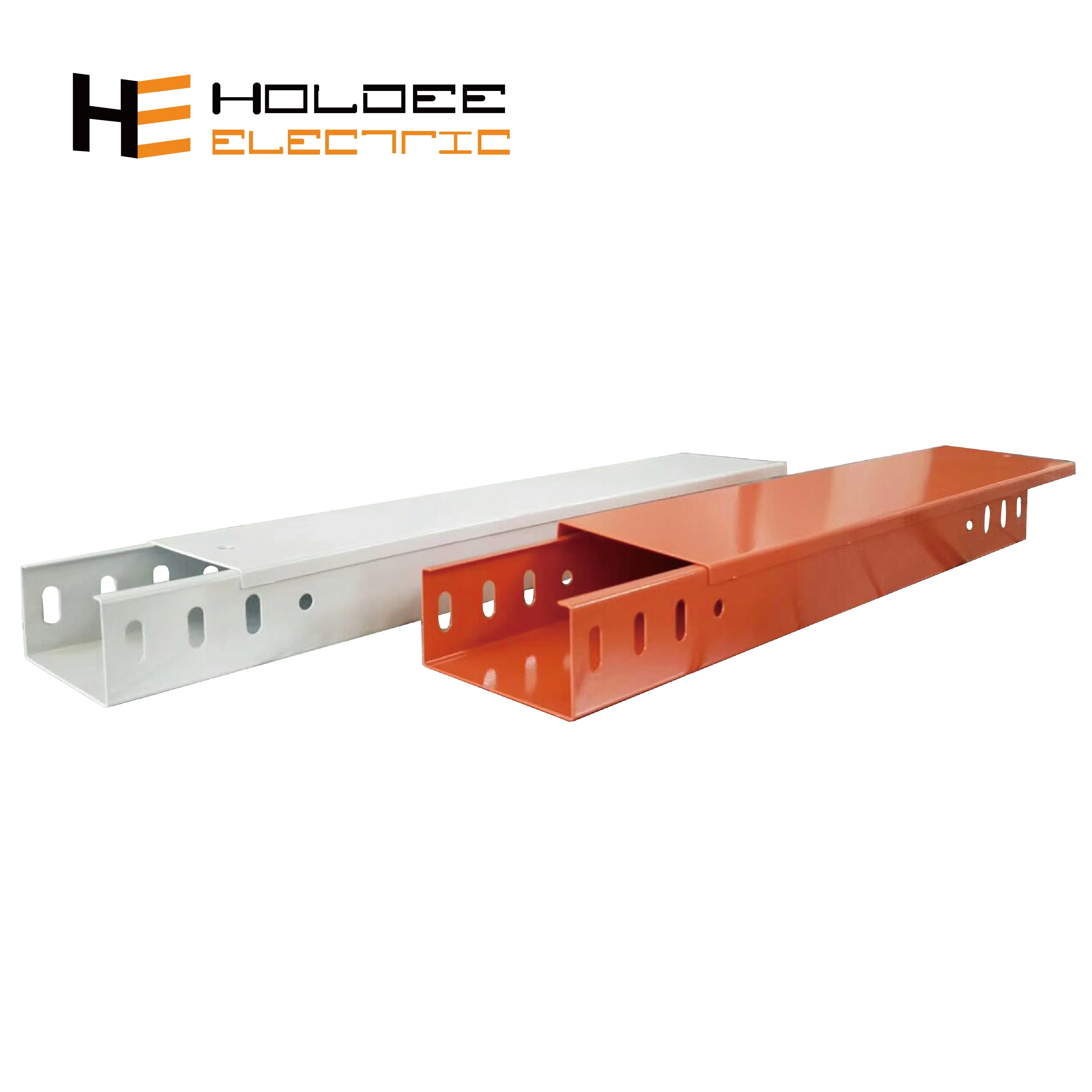 High quality/High cost performance Powder Coated Hot DIP Galvanized Steel Cable Trunking Tray