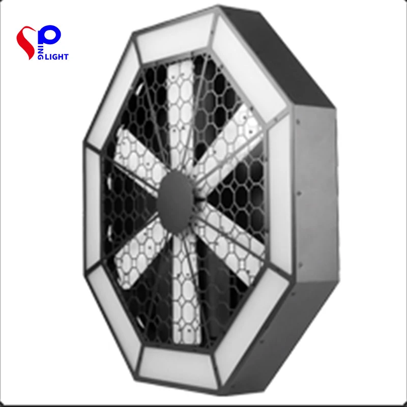 New Arrival Stage Background Rotating Fan Backdrop LED Stage Light