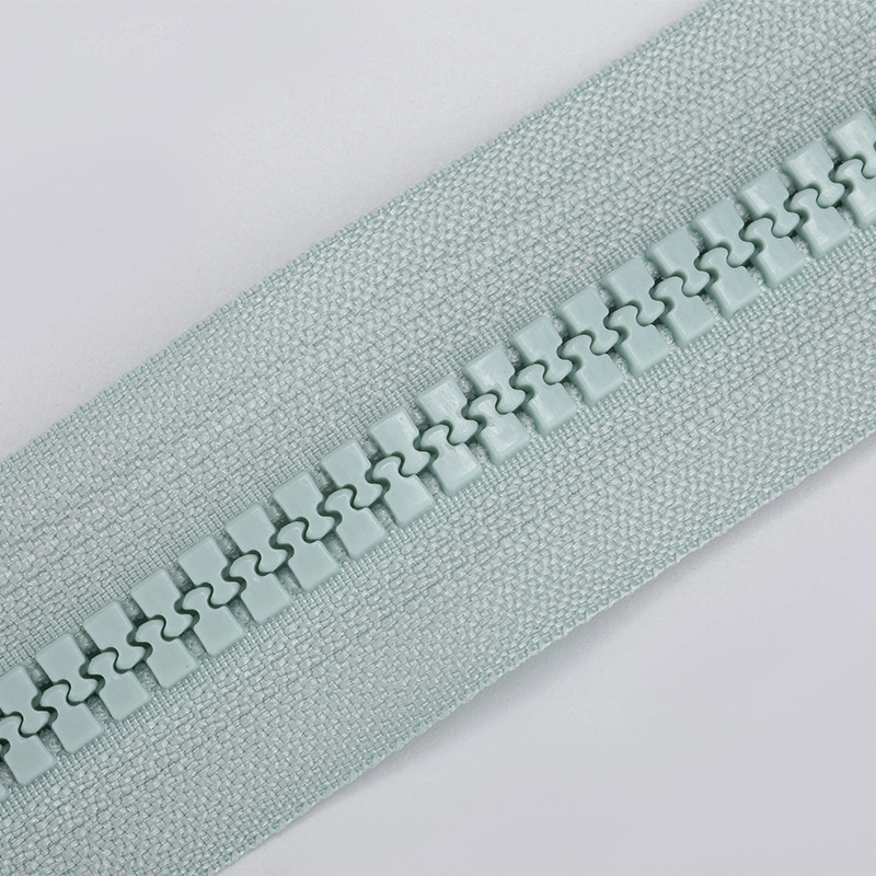 High quality/High cost performance  No. 3/5/8/10/15/20 Resin Zipper Custom Open-End Plastic Zippers for Garment