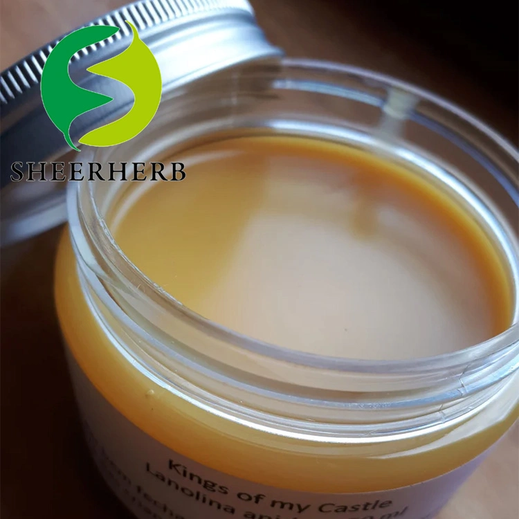 Low Price Wool Grease Lanolin Cosmetic Raw Materials CAS 8006-54-0 Cream Materials Raw Lanolin Anhydrous