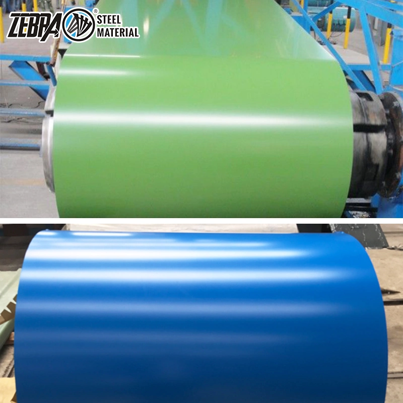 China Manufacture JIS Standard Color Coated Prepainted Steel Coil PPGL PPGI