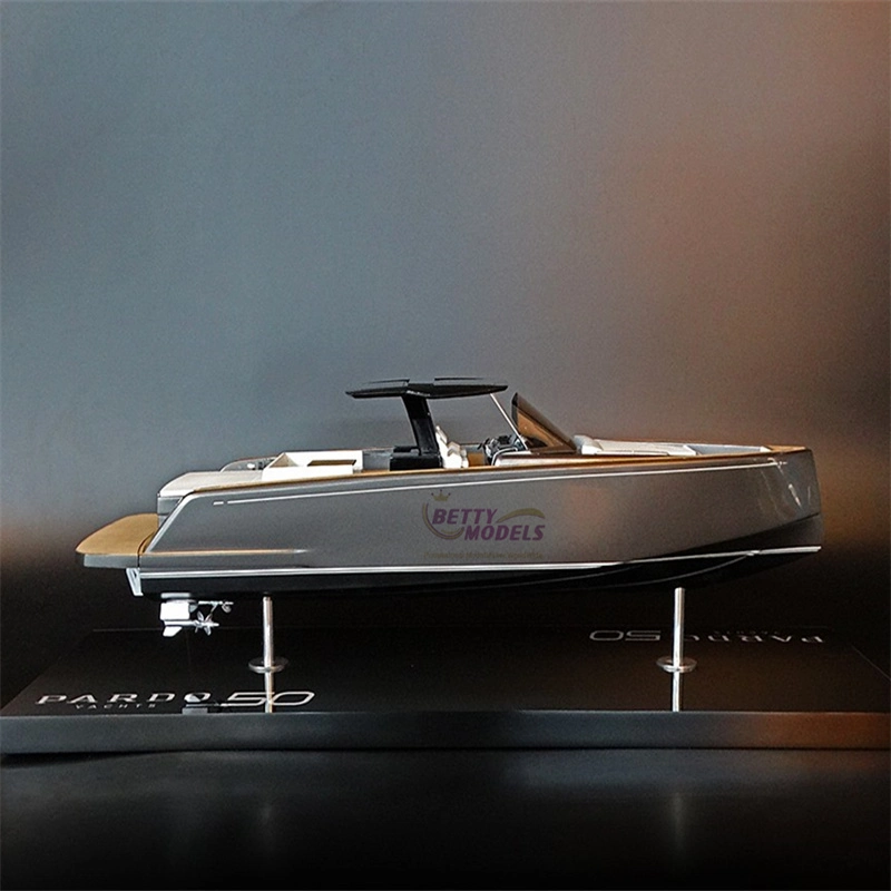 Luxury Motor Yacht Scale Model Professional Custom 3D Physical Ship Boat Model