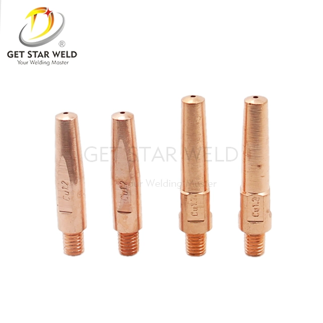 Get Star Weld 200A/350A/500A M6*45/40mm Panasonic MIG Mag CO2 Welding Torch Copper Contact Tip