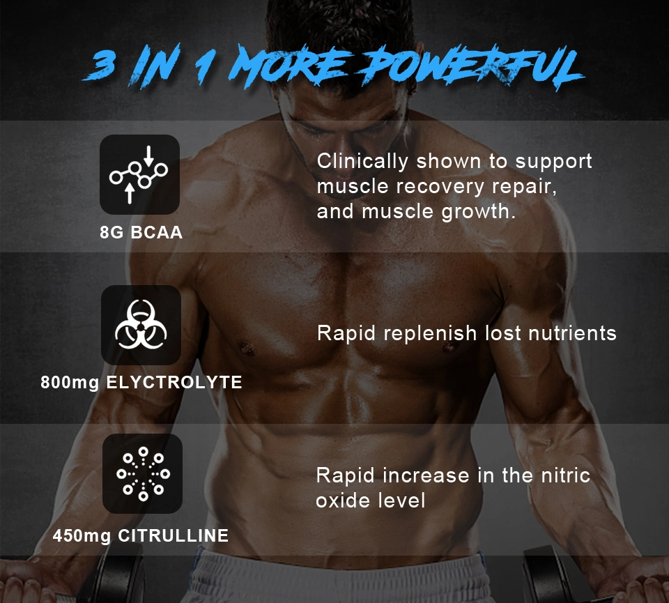 Private Labels Sports Supplement Vegan Instant 211branched-Chain Amino Acids Workout Bcaa Powder Bcaa