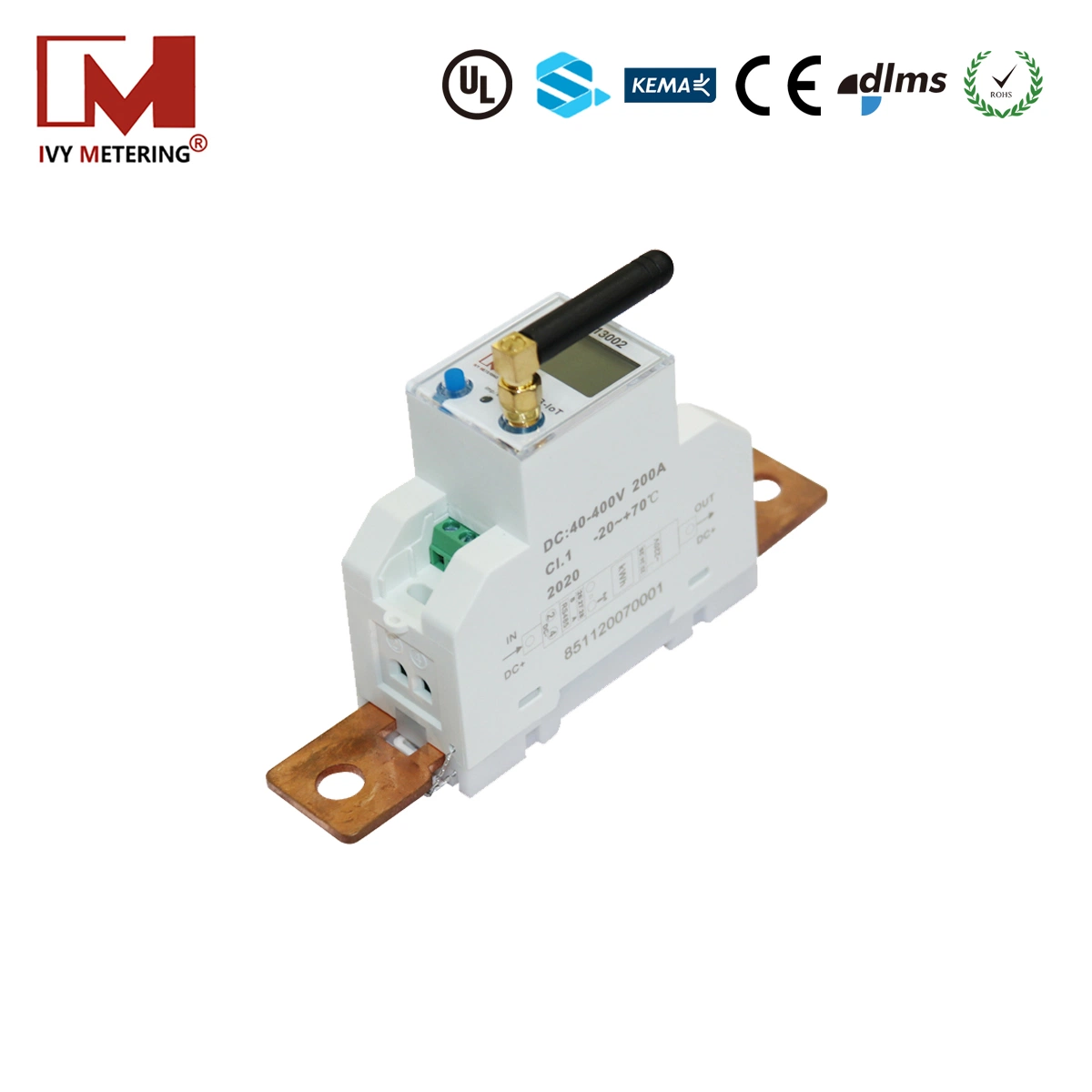 Multi-Tariff Smart Shunt DC Smart Energy Meter for Photovoltaic System