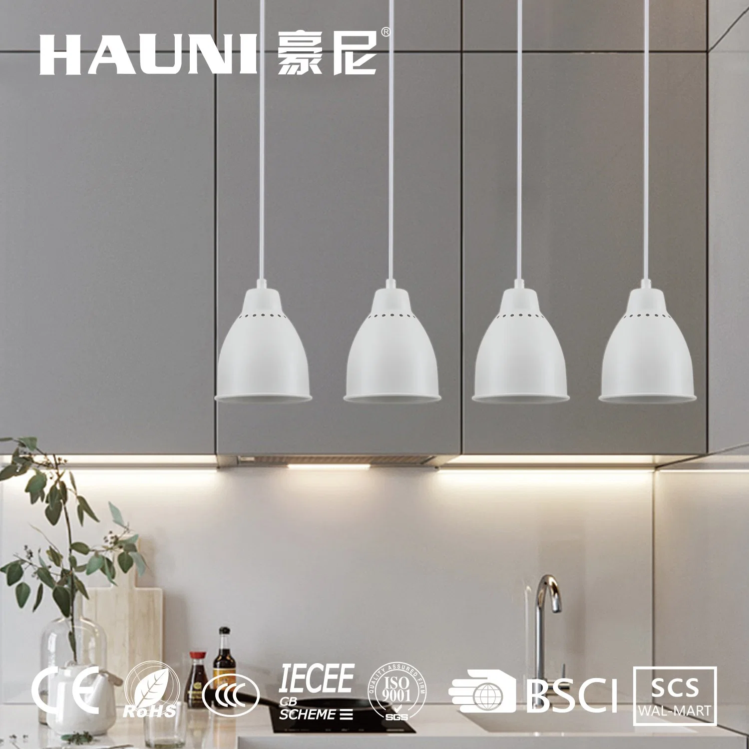 Metal Lighting Home Decoration Light Modern Simple Style Pendant Lamp