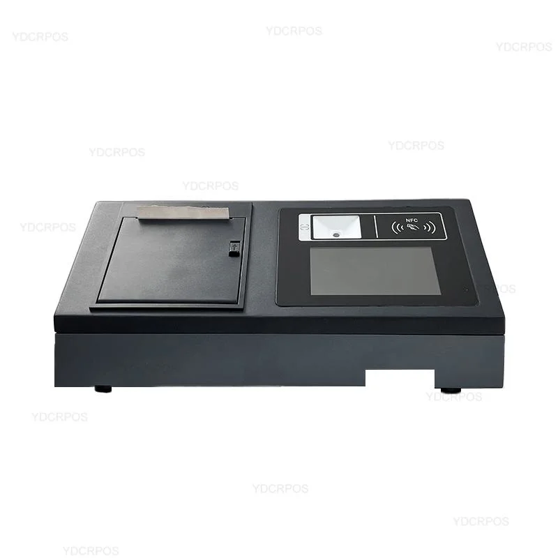 New Windows/Android Mini POS Cash Register with NFC Contactless and Barcode Scanner Printer