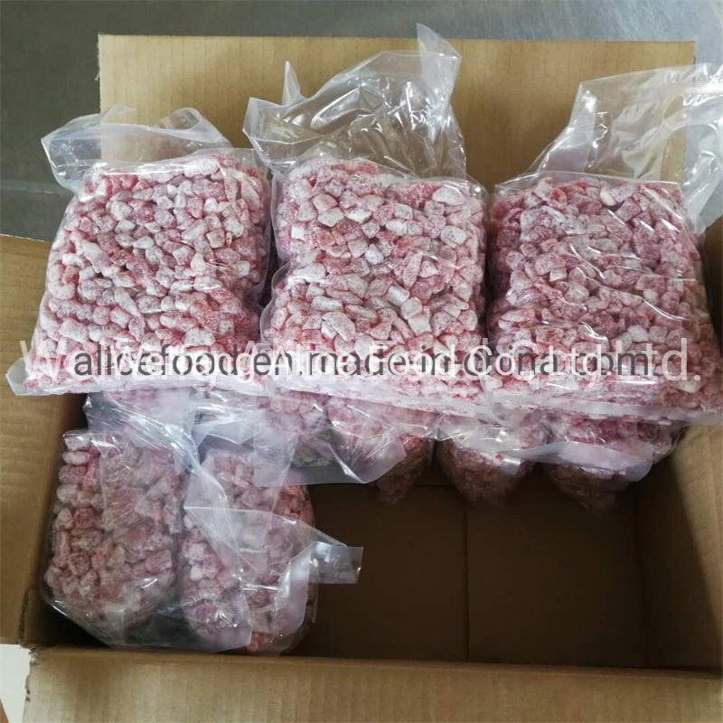 Hot Selling and Good Quality Bakery Material Preserved Strawberry Dried Strawberry Dice