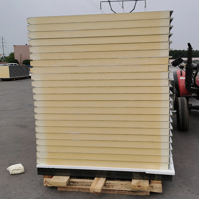 PU Foam Sandwich Panel Exterior Wall EPS Sandwich Panels Rockwool