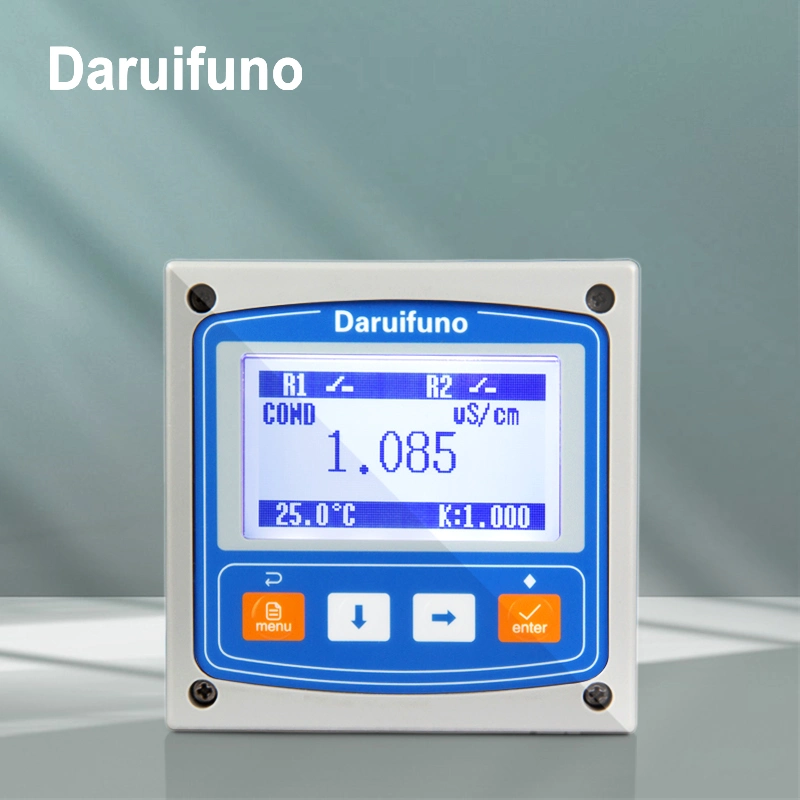 PT1000 Two Relays Online Conductivity Analyzer for Water Monitoring