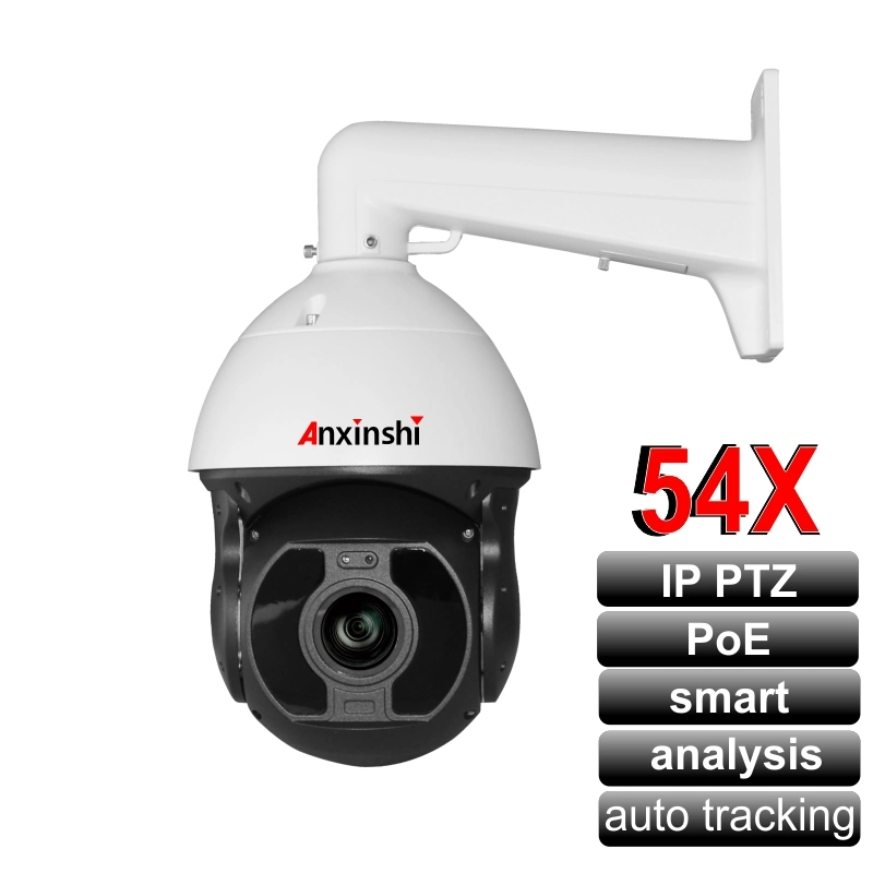 50X Starlight Poe IP Smart Auto Tracking Analysis PTZ Camera