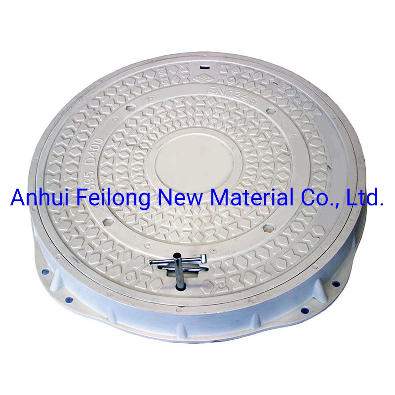 Customized Sewage Rainwater Round Square Waterproof Composite Resin GRP Manhole Cover