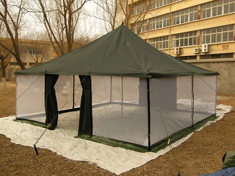 Best Hot Weather Canvas Green Tent for 10 Man