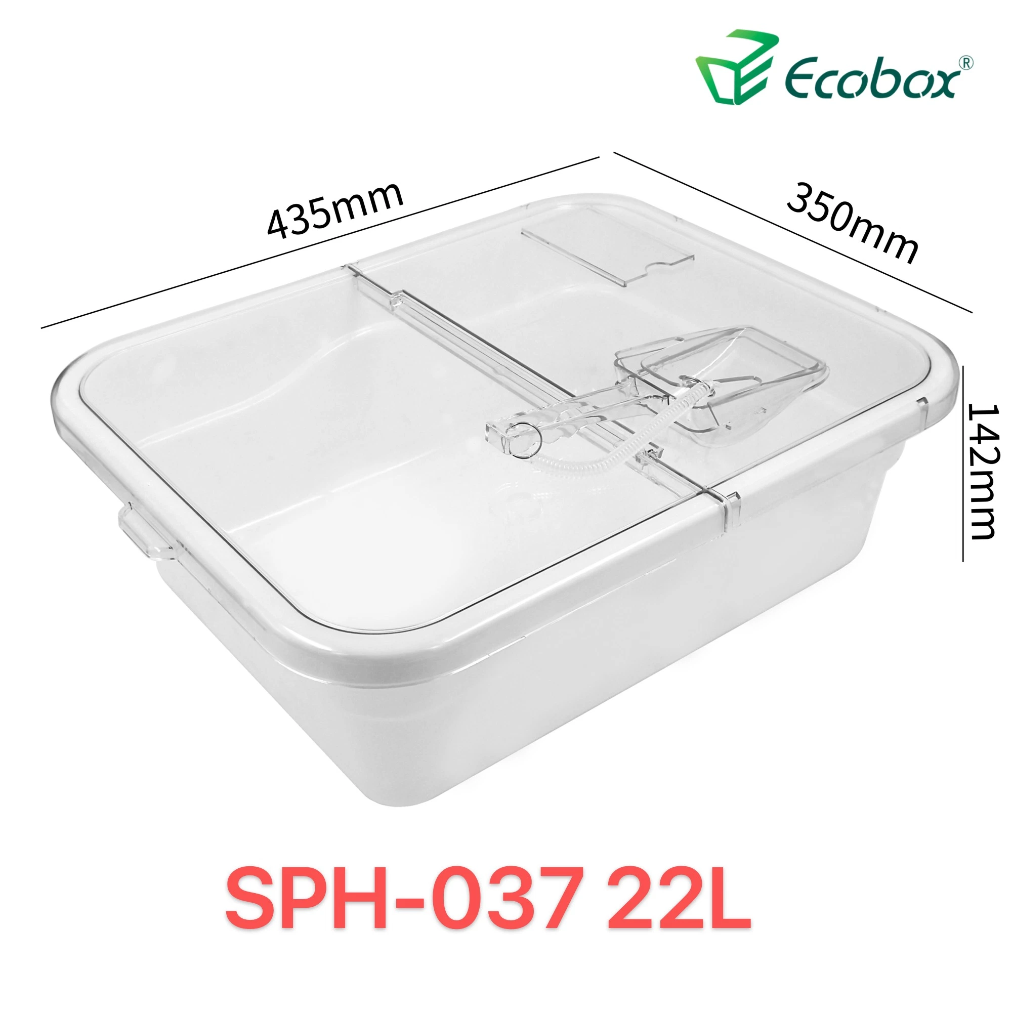 Ecobox Hot Selling en Australie blanc en vrac Candy Sweet NUTS Conteneur de bac alimentaire pour magasin zéro déchet