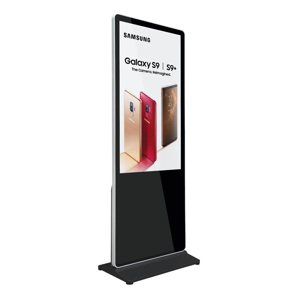 Free Stand Battery LCD Digital Signage Kiosk Totem Display Screen Advertising Player