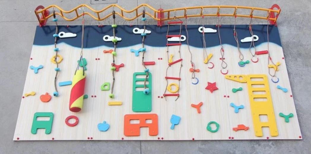 Qdpw021 Outdoor Playground Climbing Frames Fitness Climbing Structure for Children