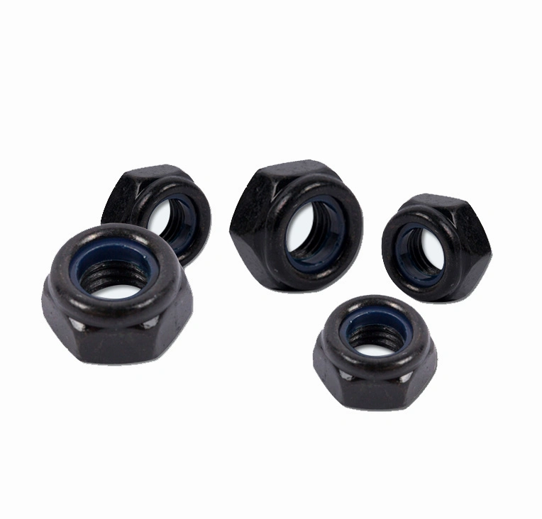 Stainless Steel Nylon Self-Locking Hex Nuts Locknut Slip Lock Nut