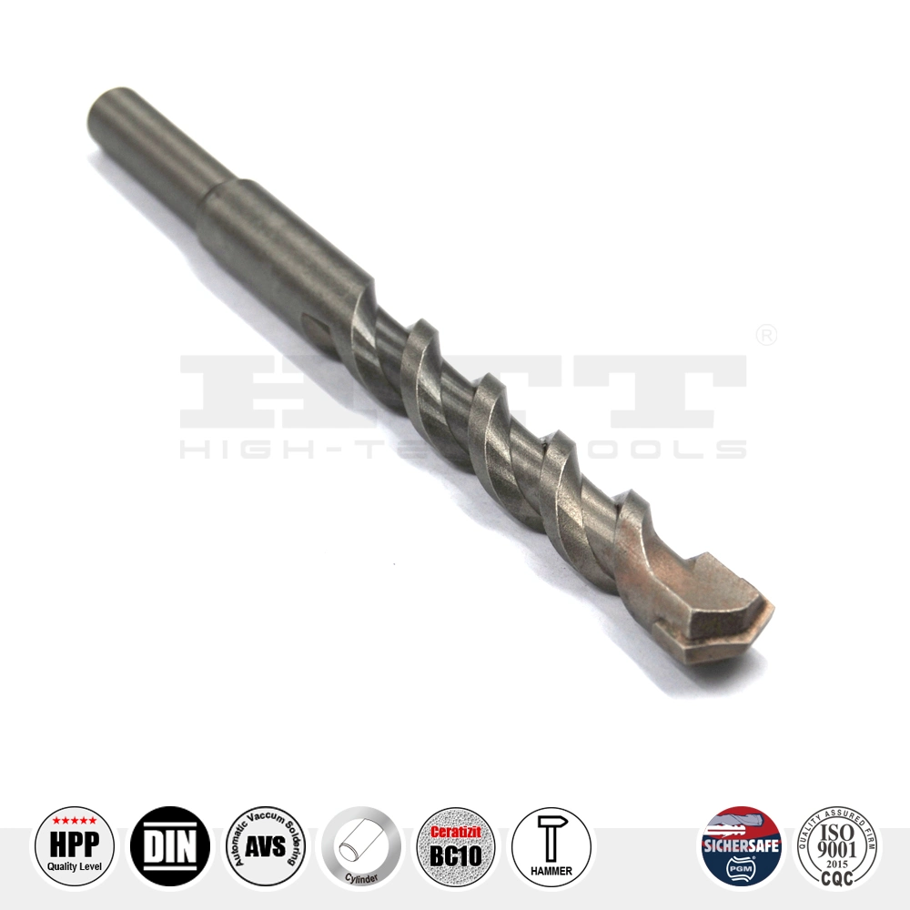 Pgm German Quality Tct Concrete Masonry Drill Cylindrical Shank for Concrete Brick Stone Cement Drilling