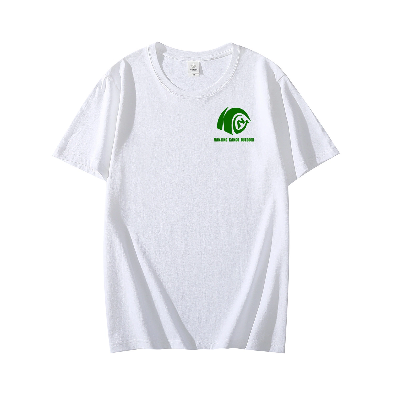 Kango Men Plain Blank 100% Cotton T Shirts High Quality T-Shirts Custom Logo Printing T Shirts