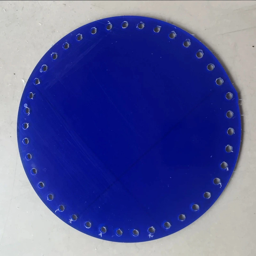 Factory Custom CNC and Laser Cutting Acrylic Lucite Circle Round Disc Board