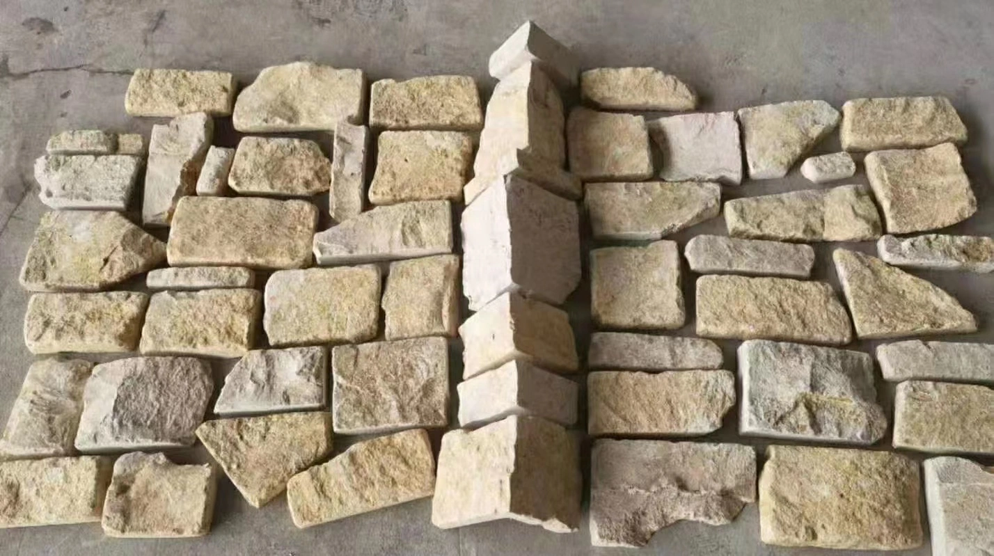 Наружная стена и напольное украшение Случайная форма Irregular жгутик Crazy Камень для укладки асфальта