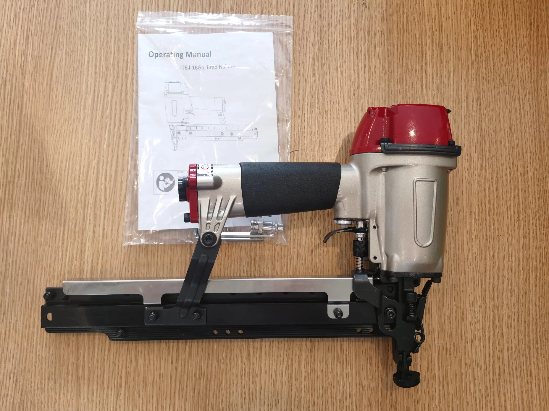 T64 Pneumatic Finish Nailer 16 Ga for Cases and Cabinets