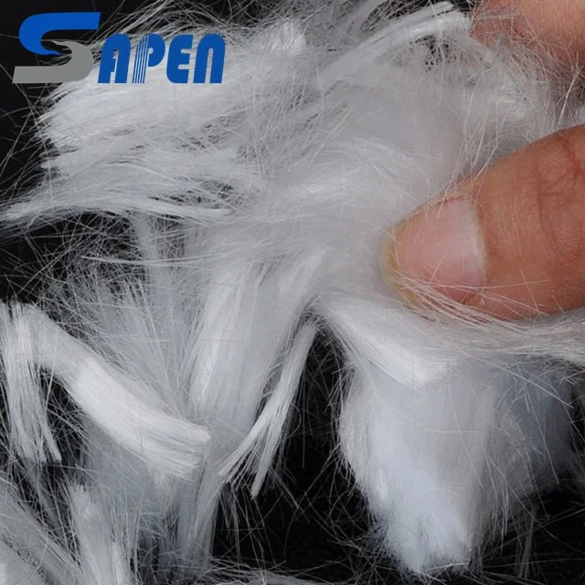 18mm PP Monofilament Fiber for Construction Concrete